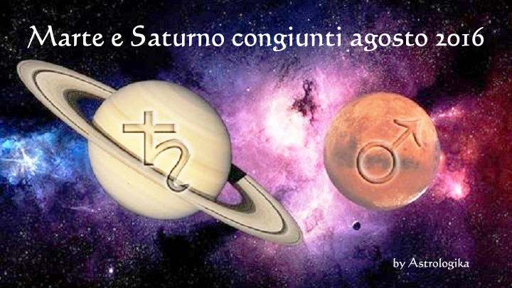 Congiunzione Marte Saturno